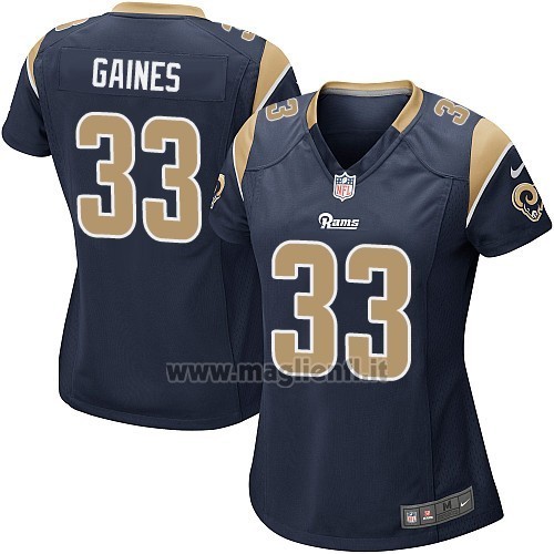 Maglia NFL Game Donna Los Angeles Rams Gaines Nero